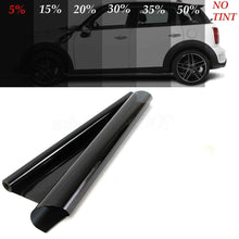 Cargar imagen en el visor de la galería, Rollo película ventana coche accesorio adhesivo Protector Solar UV 300x75 cm 5%