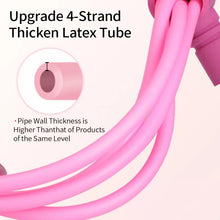 Cargar imagen en el visor de la galería, Tensor con pedal elastico para ejercicios fitness banda de resistencia gimnasio