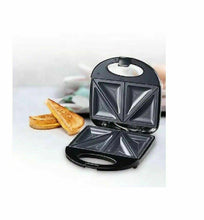 Cargar imagen en el visor de la galería, SANDWICHERA ELECTRICA CON CORTE 2 CAVIDADES 750W PILOTO LED CALIDAD antiadherent