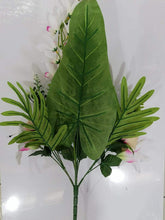 Cargar imagen en el visor de la galería, Ramo de Flores Lilium Artificiales Cementerio Mesa Decoración Boda 14 tenedores