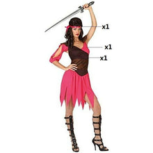 Cargar imagen en el visor de la galería, Disfraz Guerrera Romana adulto mujer XS, M/L, XL Carnaval Fiesta