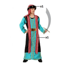 Cargar imagen en el visor de la galería, Disfraz Jeque Árabe Paje Niño Infantil para Carnaval Fiesta Teatro