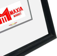 Cargar imagen en el visor de la galería, Marco de Fotos MOD-312 para Fotografías de Boda, Certificados, portafoto negro