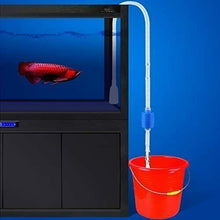 Cargar imagen en el visor de la galería, Limpiafondos acuario accesorio sifon limpieza pecera tubo saca agua bomba manual