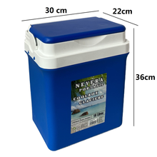 Cargar imagen en el visor de la galería, Nevera Portatil Plástico Rigido Para Acampana y Senderrismo Alimentos bebidas