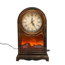 Cargar imagen en el visor de la galería, Chimenea Led Decorativa Artificial Con Registro Realista Efecto De Simulación 40.5x25.5x14 cm