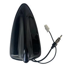 Cargar imagen en el visor de la galería, Antena de coche forma de aleta tiburón negro para techo supeior coche auto universal señal