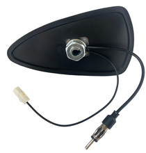 Cargar imagen en el visor de la galería, Antena de coche forma de aleta tiburón negro para techo supeior coche auto universal señal