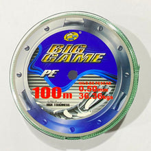 Cargar imagen en el visor de la galería, Maxiapesca - Hilo trenzado de pesca color verde 100% PE 100 m, 4 hebras trenzado de UHMWPE