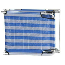 Cargar imagen en el visor de la galería, Tumbona Plegable 3 Posiciones textil jardín exterior Ajustable Silla Reclinable