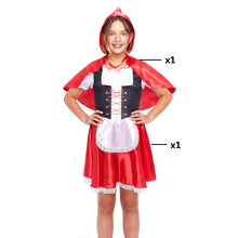 Cargar imagen en el visor de la galería, Disfraz Caperucita Roja Niña Infantil para Carnaval Fiesta Teatro