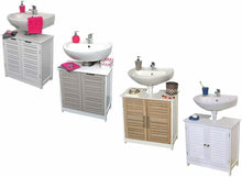 Cargar imagen en el visor de la galería, Mueble Armario para Colocar Debajo del Lavabo Stockholm, 2 Puertas y 1 Estantería Stockholm