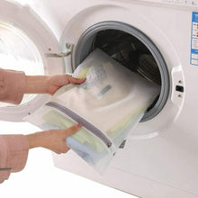 Cargar imagen en el visor de la galería, 3 Bolsas de Lavado poliéster Cremallera Malla Bolsa lavandería Ropa Sucia viaje