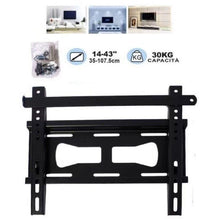 Cargar imagen en el visor de la galería, Soporte paraTV Pared Inclinable para Televisor 30-37" Máx Vesa 250X250mm