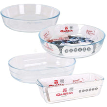 Cargar imagen en el visor de la galería, Molde Tarta Fuente Vidrio Reposteria Pan Panaderia Pastel Cocina Varias Medidas