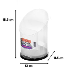 Cargar imagen en el visor de la galería, Escurrecubiertos Ovalado con Bandeja Elegance para utensilios cubierto de cocina