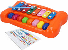 Cargar imagen en el visor de la galería, Piano y xilófono infantil 2 en 1 CB Toys