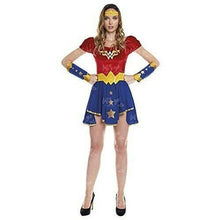 Cargar imagen en el visor de la galería, Disfraz Heroína Wonder Girl Mujer Disfraz Super héroe Mujer Para Carnaval