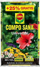 Cargar imagen en el visor de la galería, Compo Sana Universal, Substrato de cultivo con abono (5l, 10l, 20l, 50l)