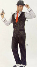 Cargar imagen en el visor de la galería, Disfraz Gánster Hombre Adulto para Carnaval Fiesta Teatro