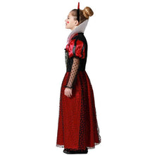 Cargar imagen en el visor de la galería, Disfraz Reina Corazones Niña Infantil para Carnaval Fiesta Teatro