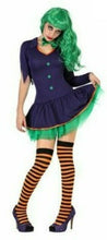 Cargar imagen en el visor de la galería, DISFRAZ PAYASA MALVADA, MUJER ADULTO PARA HALLOWEEN CARNAVAL TEATRO