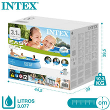 Cargar imagen en el visor de la galería, Piscina desmontable redonda INTEX jardin casa Ø305x61 cm familiar 3077 litros