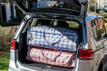 Cargar imagen en el visor de la galería, 2 bolsas rafia grande colada, cesta lavandería, limpieza, con cremallera y asas