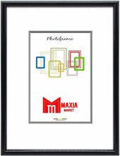 Cargar imagen en el visor de la galería, MAXIA MARKET - Marco de Fotos (Negro) Grandes para Pared MOD-312. Decoración
