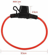 Cargar imagen en el visor de la galería, 2 pcs portafusibles estándar de mini cuchillas, Impermeable, en línea fusible