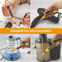 Cargar imagen en el visor de la galería, Comprobador de circuitos eléctricos negro juego lapiz de prueba 3 funciones