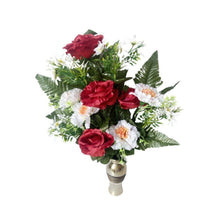 Cargar imagen en el visor de la galería, Ramo de Flores secas Artificiales Cementerio Mesa Decoración Boda hogar regalo