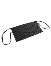 Cargar imagen en el visor de la galería, Delantal corto de cocina professional 40 x 70 cm cocinero talla unica negro y blanco
