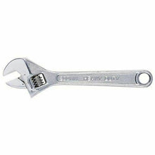 Cargar imagen en el visor de la galería, Llave ajustable plateada acero forjado tratado con calor cromado profesional