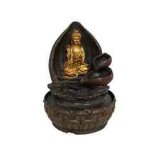 Cargar imagen en el visor de la galería, Fuente Agua Buda Feng Shui Salva interior Para Relajar Regalo Decoración Hogar
