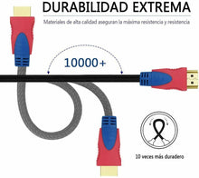 Cargar imagen en el visor de la galería, Cable HDMI 4K-Extrastar Cable HDMI 1.4 de Alta Velocidad Trenzado de Nailon 4K a