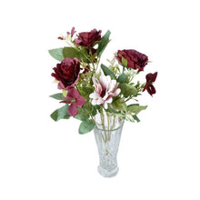 Cargar imagen en el visor de la galería, Ramo de Flores secas Artificiales Cementerio Mesa Decoración Boda hogar regalo