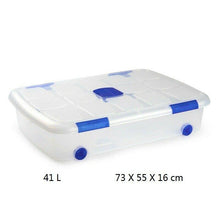 Cargar imagen en el visor de la galería, Caja de Plastico almacenamiento, TRANSPARENTE, Varios tamaños