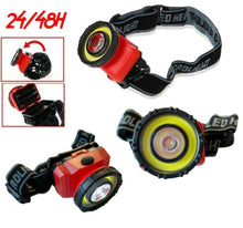 Cargar imagen en el visor de la galería, LINTERNA DE CABEZA P FRONTAL IMPERMEABLE CAMPING CAZA HEADLAMP WATERPROOF