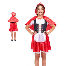 Cargar imagen en el visor de la galería, Disfraz Caperucita Roja Niña Infantil para Carnaval Fiesta Teatro
