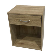 Cargar imagen en el visor de la galería, Mueble Mesita de Noche Armario Cajonera de 1 cajones CÓMODA MDF 40 mm Habitacion dormitorio 39x31xH48 cm