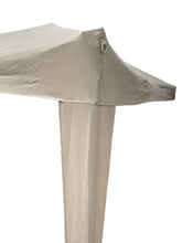 Cargar imagen en el visor de la galería, Carpa Plegable Pabellón, CENADOR PLEGABLE BEIGE Gris 3X3M para Terraza y jardín