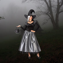 Cargar imagen en el visor de la galería, Disfraz Bruja Adulto Mujer Para carnaval Halloween Fiesta Teatro