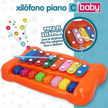Cargar imagen en el visor de la galería, Piano y xilófono infantil 2 en 1 CB Toys