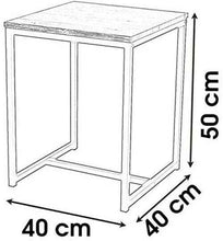 Cargar imagen en el visor de la galería, Mesa Auxiliar, Mesita Nido de Salón, Collection Loft, Madera