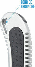Cargar imagen en el visor de la galería, Cutter con 5 recambios set de cuchillas cuter cuchillo cortar herramienta 18 mm