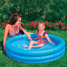 Cargar imagen en el visor de la galería, PISCINA HINCHABLE 3 AROS AZUL 114X25CM 156 L infantil familiar verano jardin