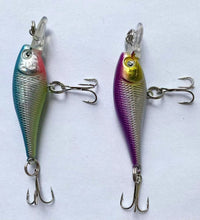 Cargar imagen en el visor de la galería, 2/ 3 / 5 Señuelos Minnow pesca depredadores Aguas Dulces y Saladas Spinning