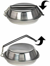 Cargar imagen en el visor de la galería, Set de Cocina Aluminio SARTEN+FIAMBRERA+PLATO+ MUG para Camping Sport , Batería cocina camping