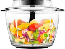 Cargar imagen en el visor de la galería, Picadora Eléctrica Multifuncion (Pica, Tritura, Pulveriza, Trocea), 750 ml, Cuchillas Acero inoxidable